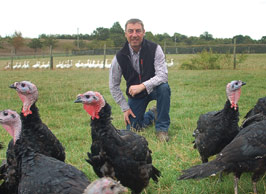 Hand Reared Turkeys From Denstone Farm Shop at Denstone Hall